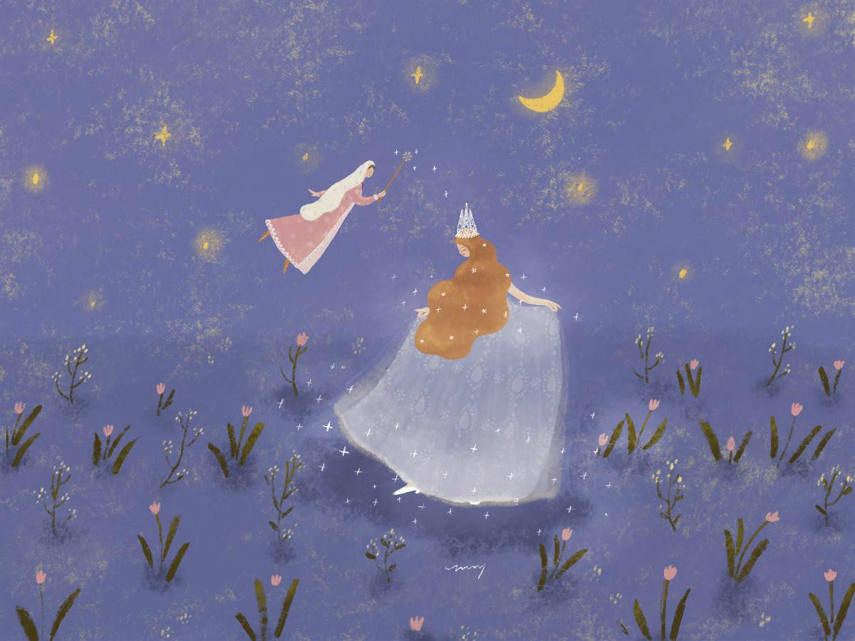 夢(mèng)幻童話(huà)公主插畫(huà)欣賞