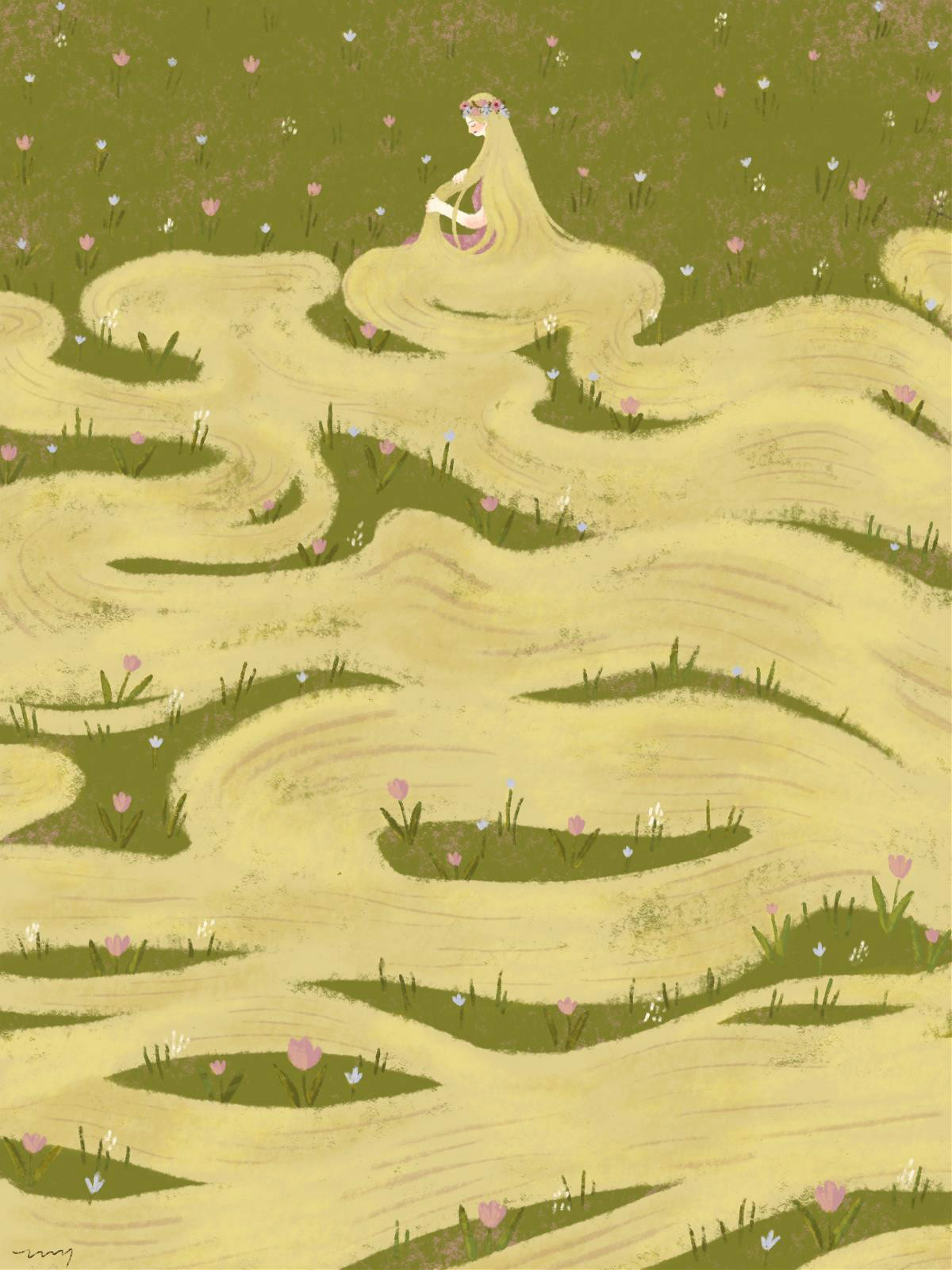 夢(mèng)幻童話(huà)公主插畫(huà)欣賞