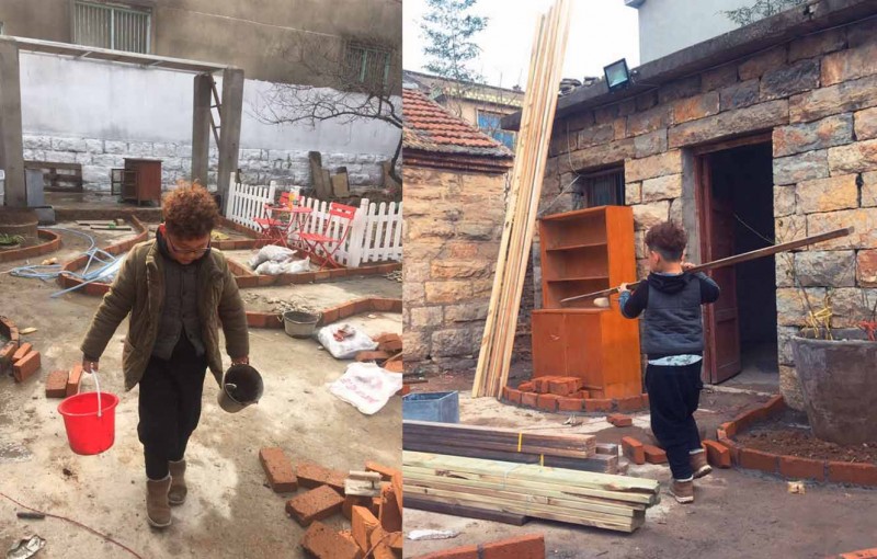 桃花源，有花為伴有茶糊口每一天都是美好光陰