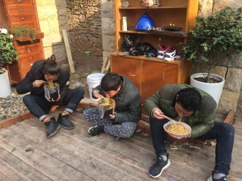 桃花源，有花為伴有茶糊口每一天都是美好光陰