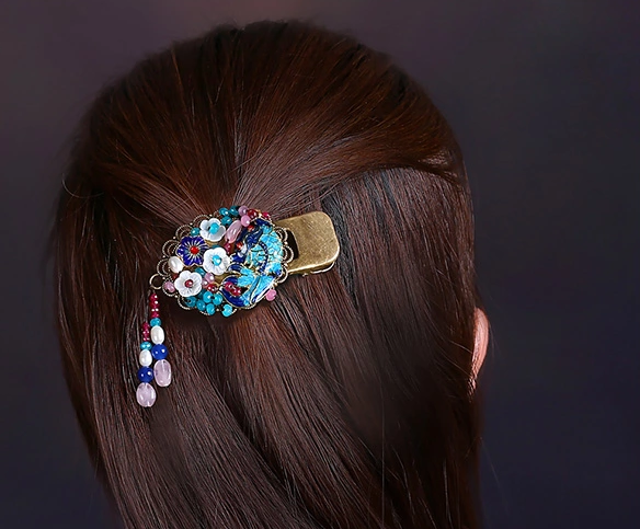 復古發(fā)飾民族風盤發(fā)發(fā)夾頭飾