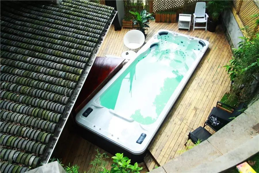 杭州·若白雅苑，擁有無邊泳池「最好泡民宿」