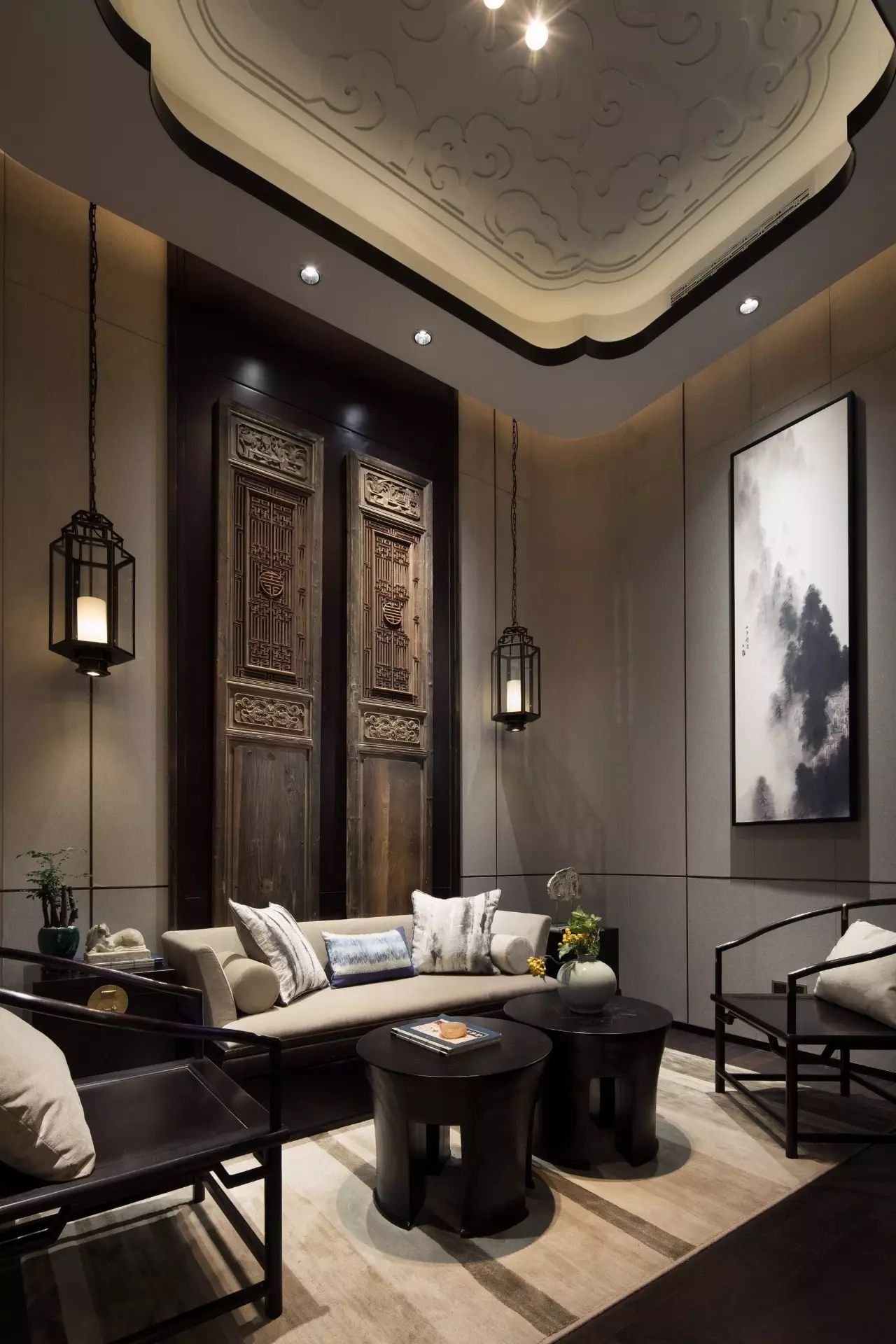 水墨中式，“游園驚夢(mèng)”裝修設(shè)計(jì)