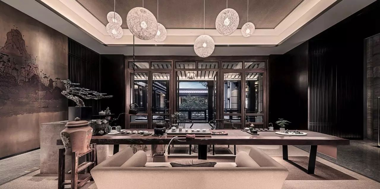 水墨中式，“游園驚夢(mèng)”裝修設(shè)計(jì)