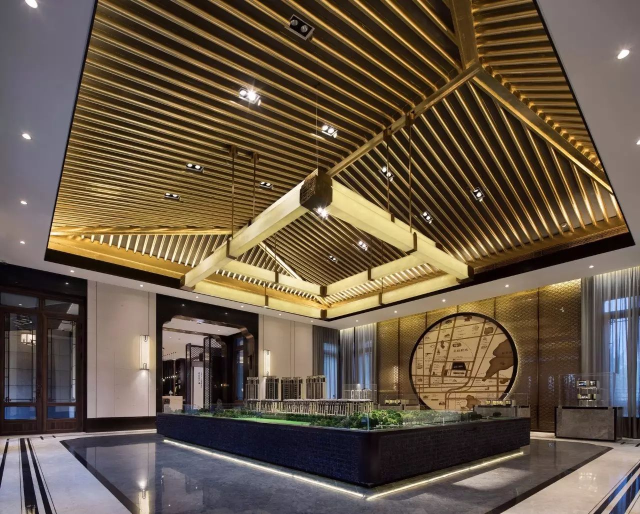 水墨中式，“游園驚夢(mèng)”裝修設(shè)計(jì)