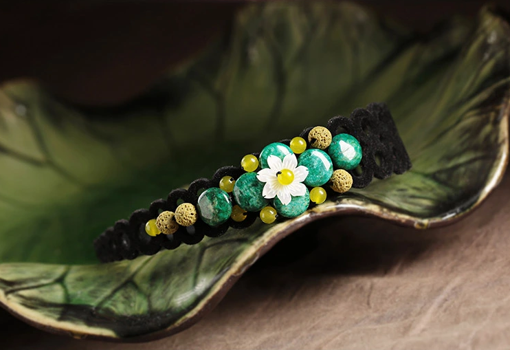 青檸悠悠花開時尚家佳樂文學發(fā)箍發(fā)卡頭飾