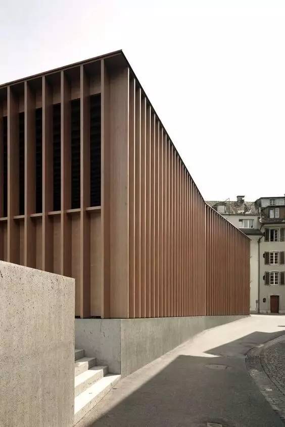 木格柵建筑，次序中的美