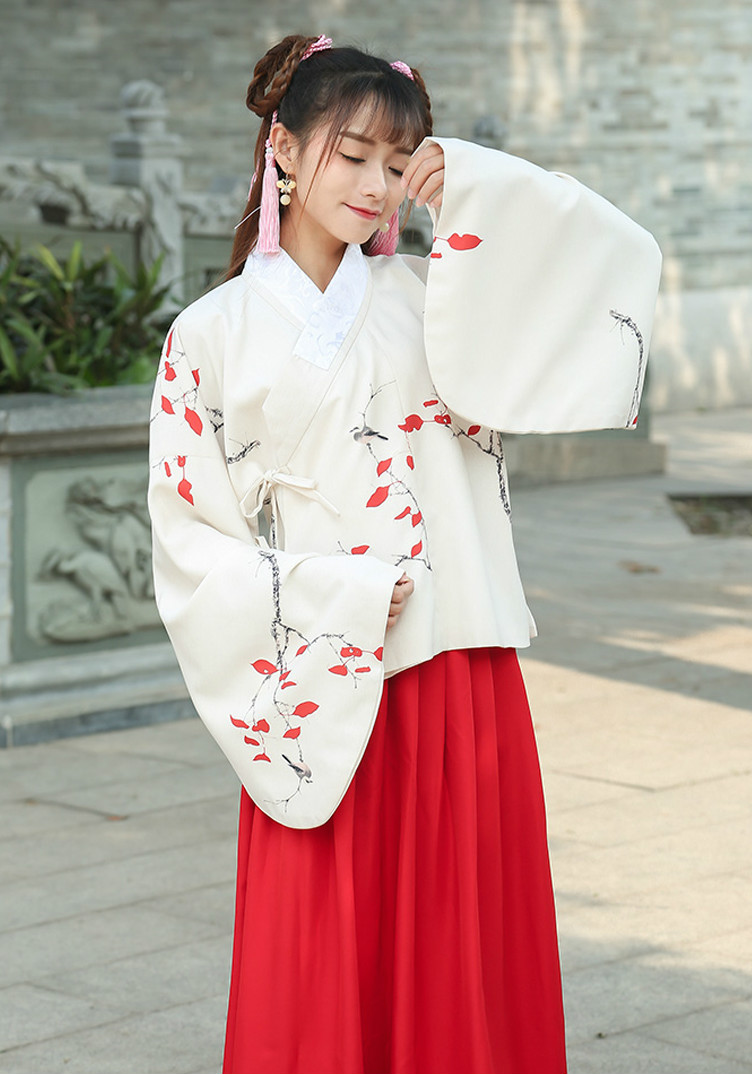 清新淡雅的家佳樂文學漢服古裝