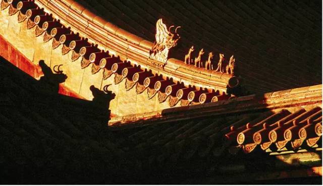 古建筑，一片瓦，遮風(fēng)擋雨