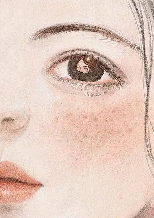 獨(dú)特中國(guó)美，最美插畫(huà)，膚如凝脂珠圓玉潤(rùn)民國(guó)