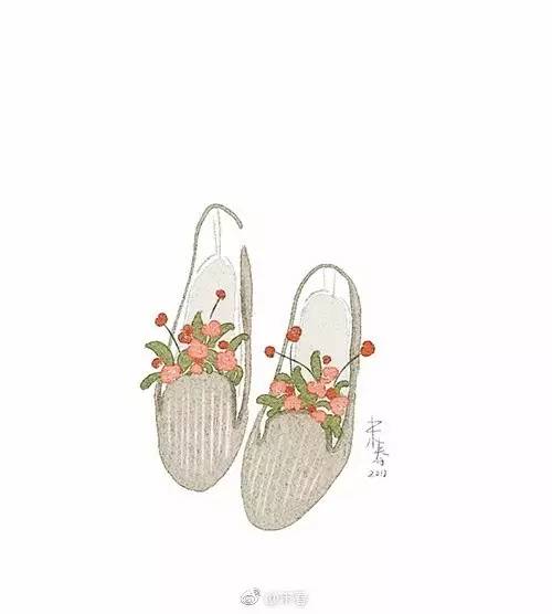 獨特中國美，最美插畫，膚如凝脂珠圓玉潤民國