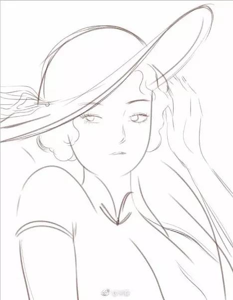 獨特中國美，最美插畫，膚如凝脂珠圓玉潤民國