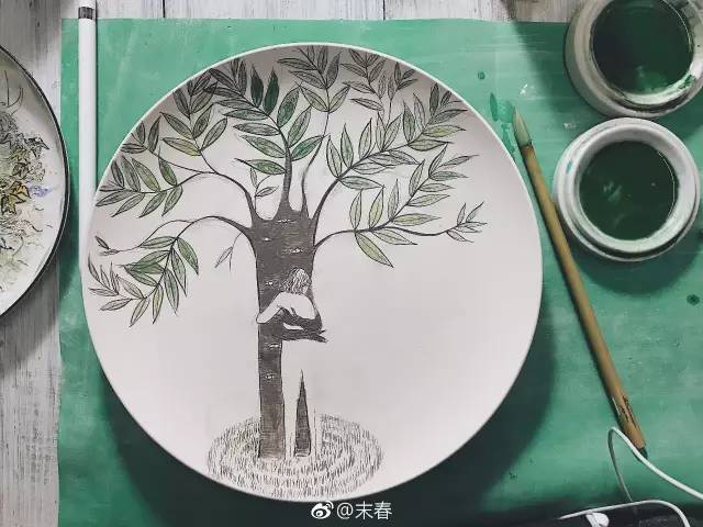 獨特中國美，最美插畫，膚如凝脂珠圓玉潤民國