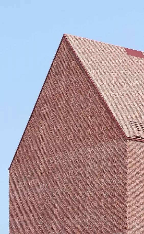 紅磚的建筑藝術(shù)，每一張紅磚墻都可以拿去做紅