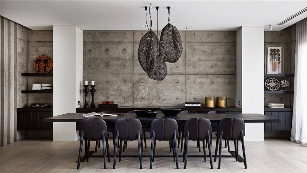 水泥毛坯房遇到中式禪意，最原生態(tài)的高級灰典