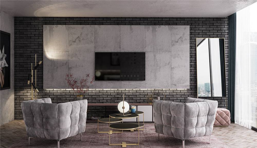 水泥毛坯房遇到中式禪意，最原生態(tài)的高級灰典