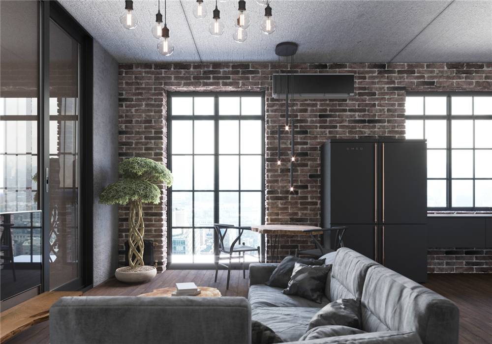 水泥毛坯房遇到中式禪意，最原生態(tài)的高級灰典