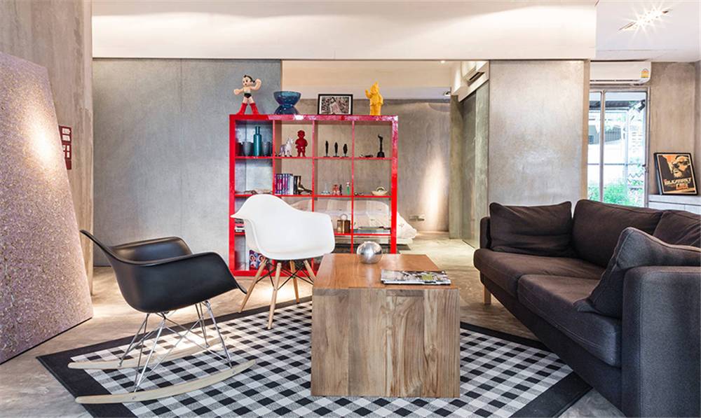 水泥毛坯房遇到中式禪意，最原生態(tài)的高級(jí)灰典