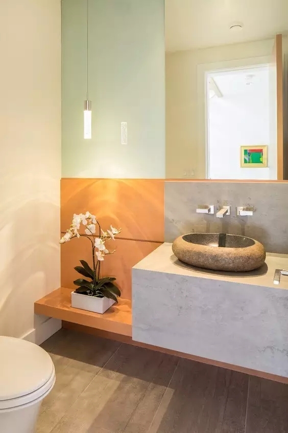 原來(lái)衛(wèi)生間也可以高大上，新中式衛(wèi)生間設(shè)計(jì)