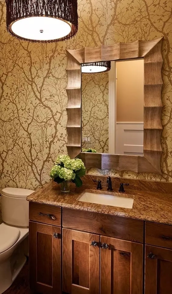 原來(lái)衛(wèi)生間也可以高大上，新中式衛(wèi)生間設(shè)計(jì)