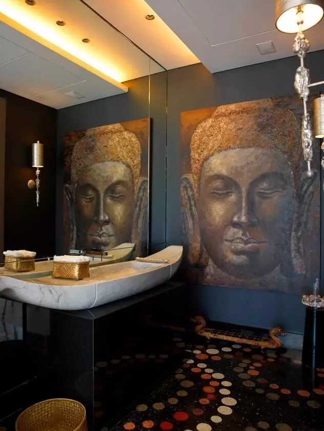 原來(lái)衛(wèi)生間也可以高大上，新中式衛(wèi)生間設(shè)計(jì)