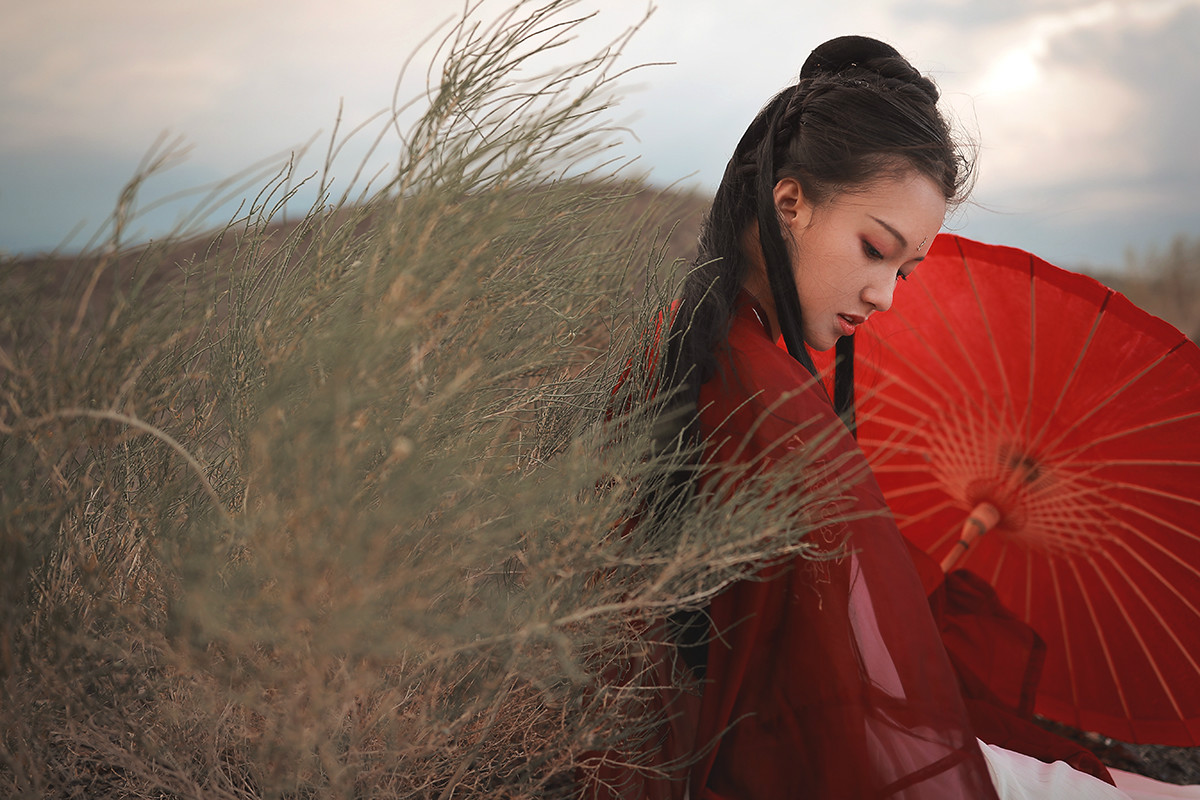 絕美妖嬈的古裝女子攝影