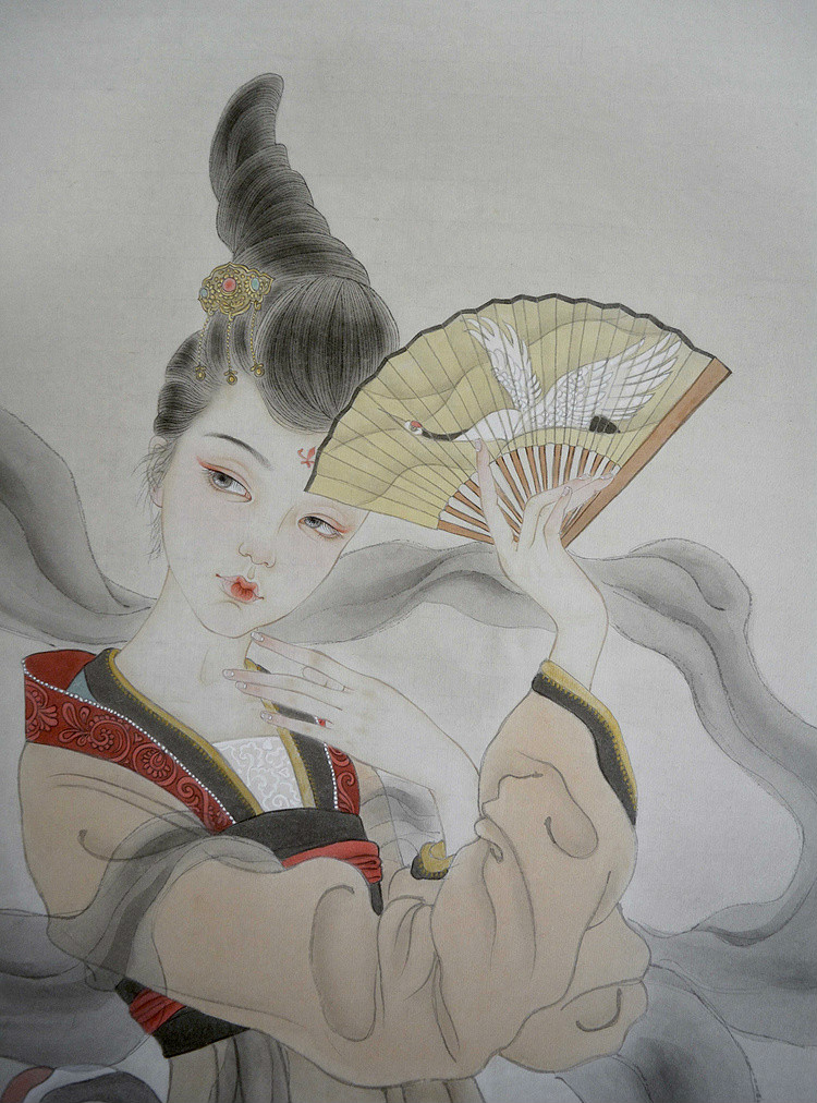 超細(xì)致的鶴舞插畫欣賞