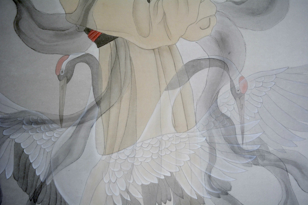 超細(xì)致的鶴舞插畫欣賞