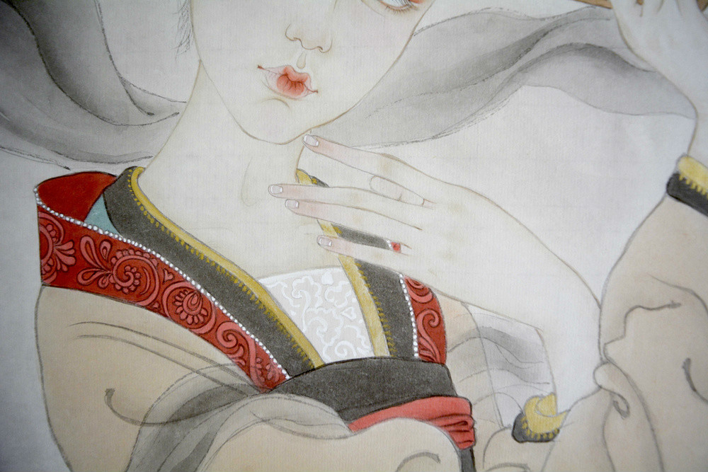 超細(xì)致的鶴舞插畫欣賞