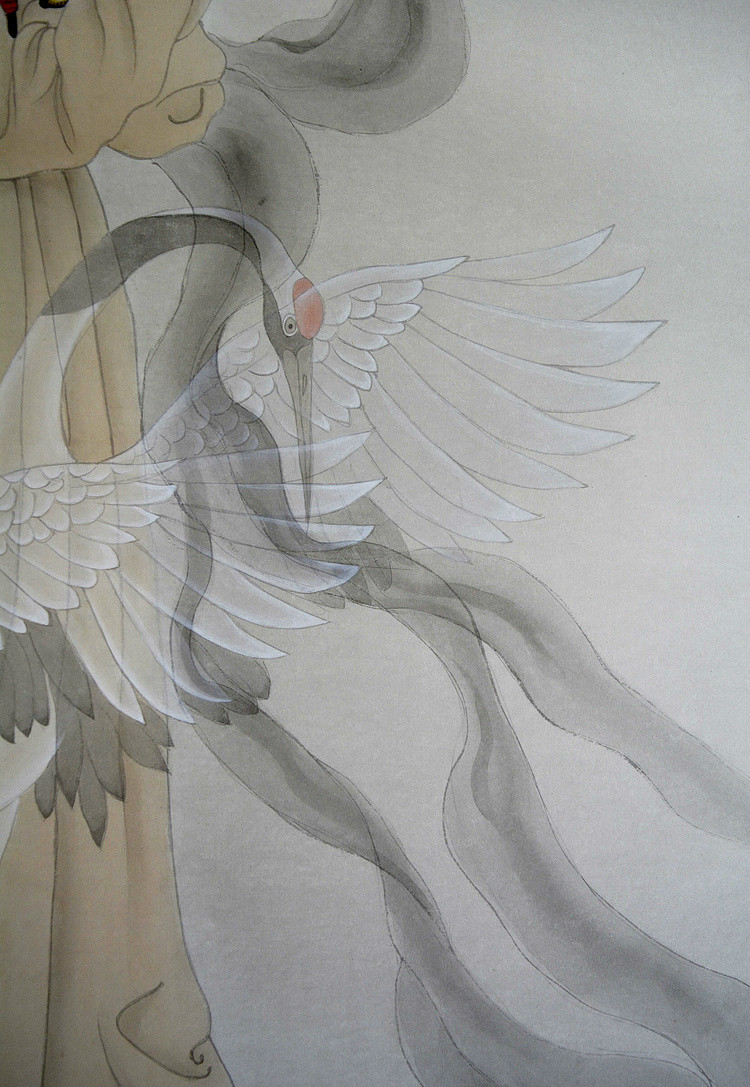 超細(xì)致的鶴舞插畫欣賞