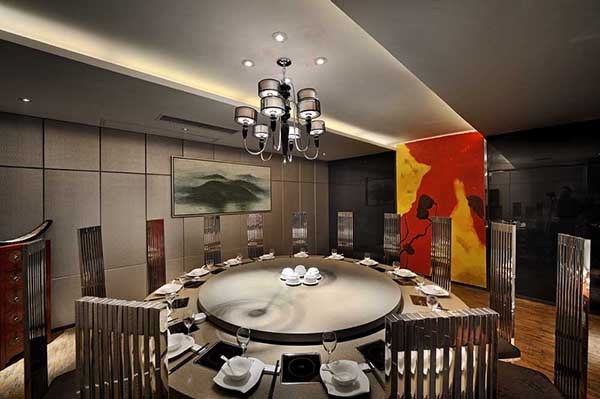 簡約時尚的東方美，意境餐廳設(shè)計