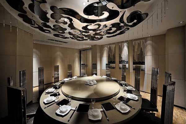 簡約時尚的東方美，意境餐廳設(shè)計