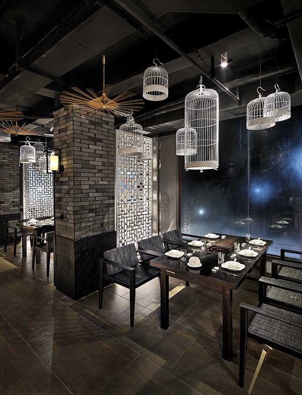 簡約時尚的東方美，意境餐廳設(shè)計