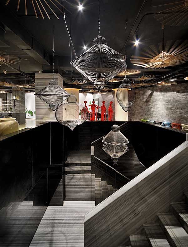 簡約時尚的東方美，意境餐廳設(shè)計