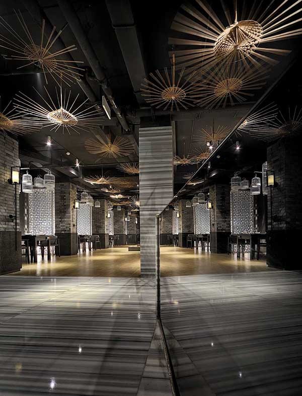 簡約時尚的東方美，意境餐廳設(shè)計