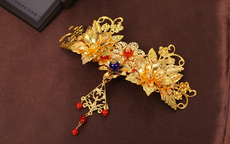 家佳樂文學中式新娘頭飾