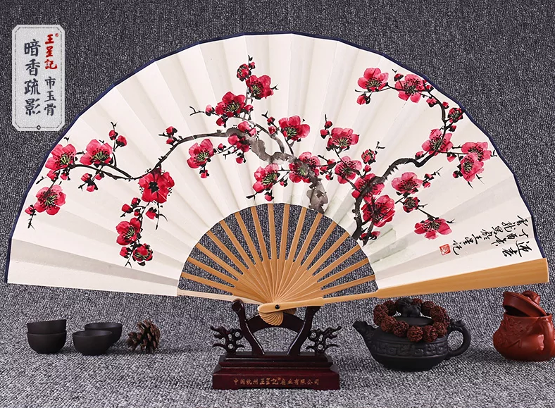 家佳樂文學(xué)手繪水墨畫折扇