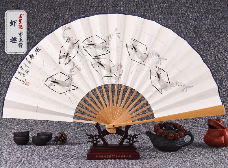 家佳樂文學(xué)手繪水墨畫折扇