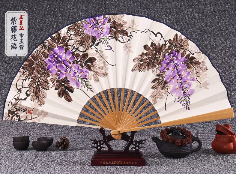 家佳樂文學(xué)手繪水墨畫折扇