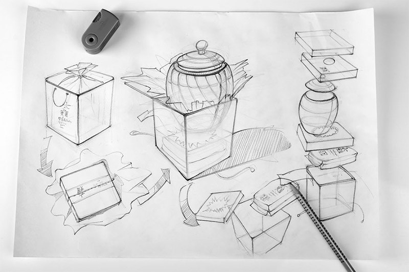 家佳樂(lè)文學(xué)茶葉盒包裝設(shè)計(jì)