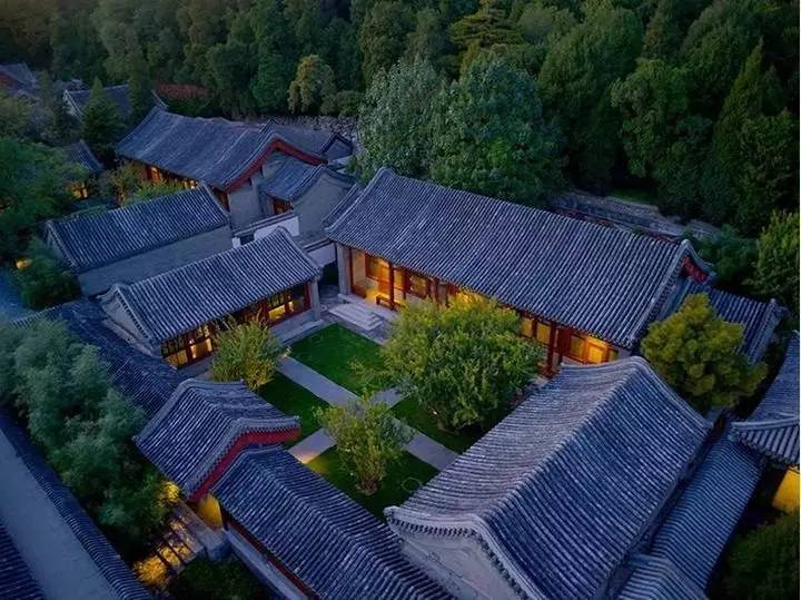 新中式建筑，安縵中式酒店