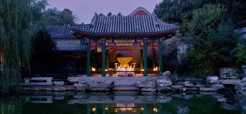 新中式建筑，安縵中式酒店