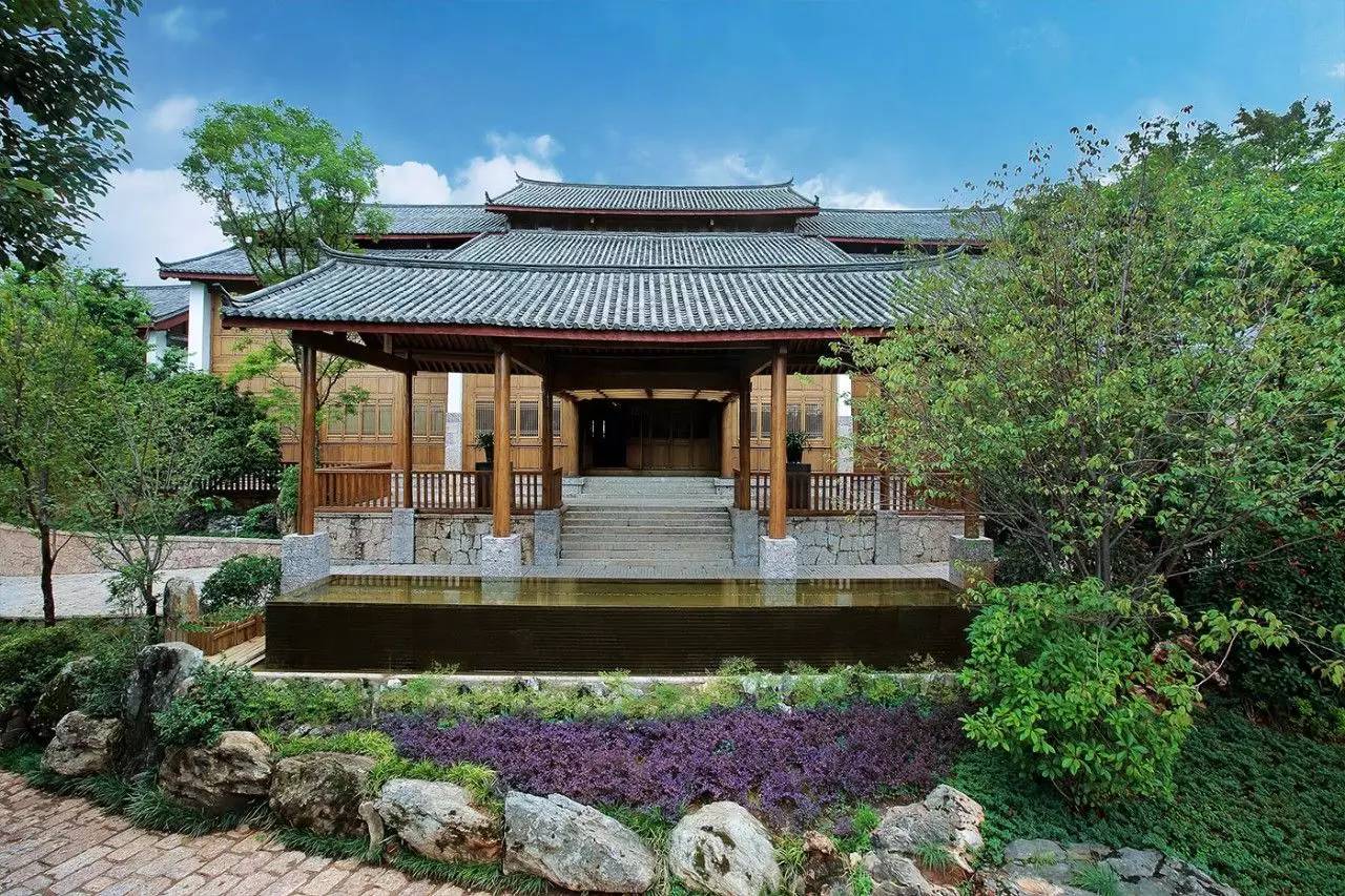 新中式建筑，安縵中式酒店