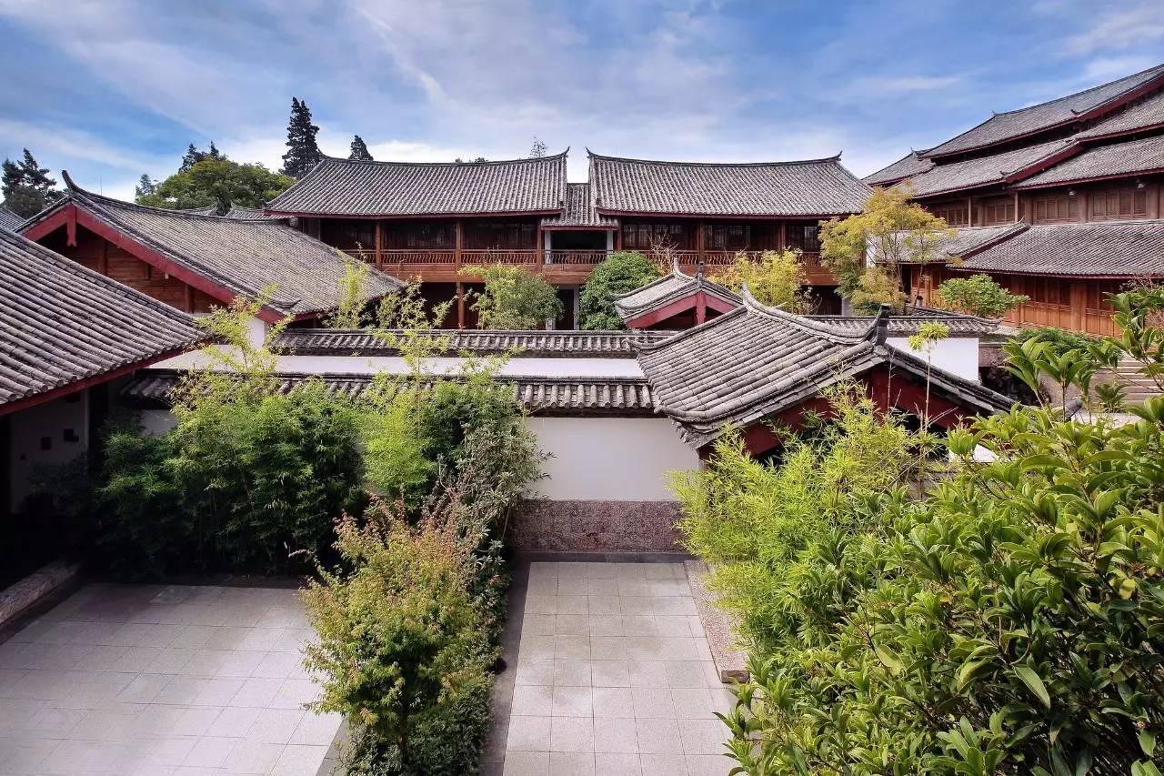 新中式建筑，安縵中式酒店