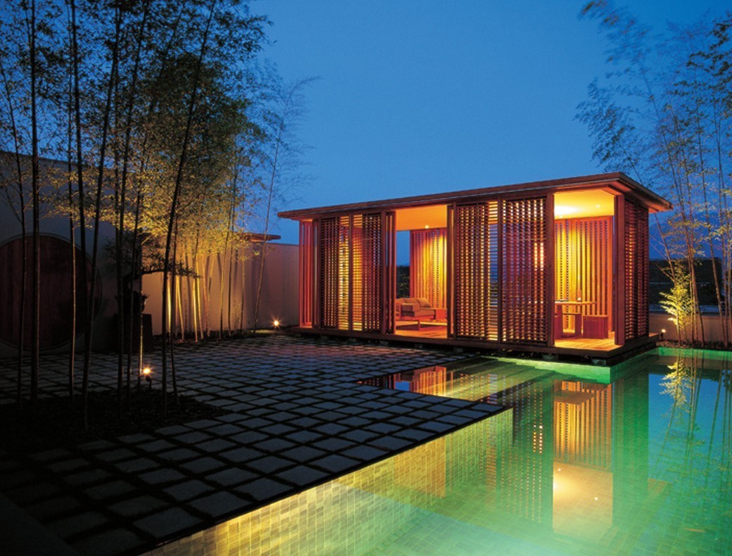 新中式建筑，涵碧樓中式酒店