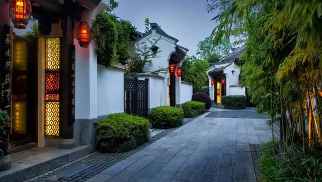 新中式建筑，悅榕莊中式酒店