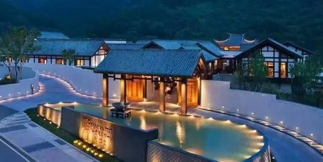 新中式建筑，悅榕莊中式酒店