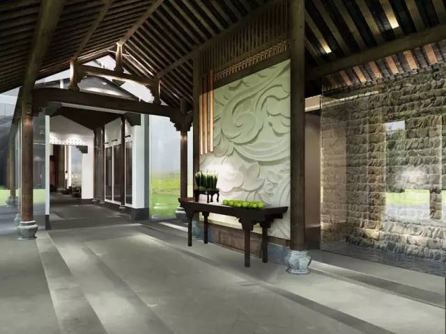 新中式建筑，悅榕莊中式酒店
