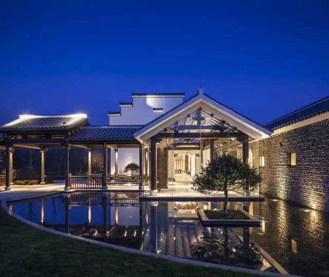 新中式建筑，悅榕莊中式酒店