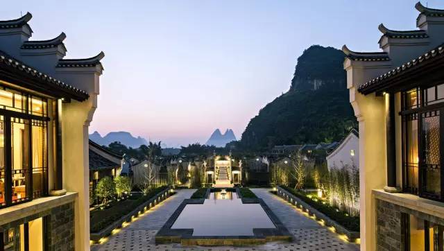 新中式建筑，悅榕莊中式酒店